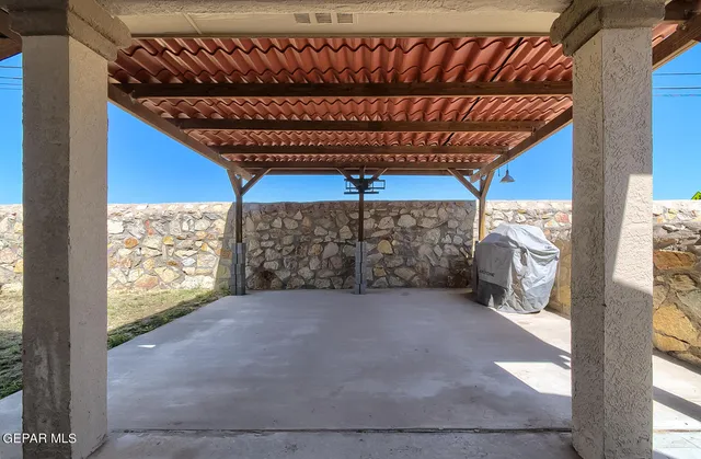 a view of a room with window