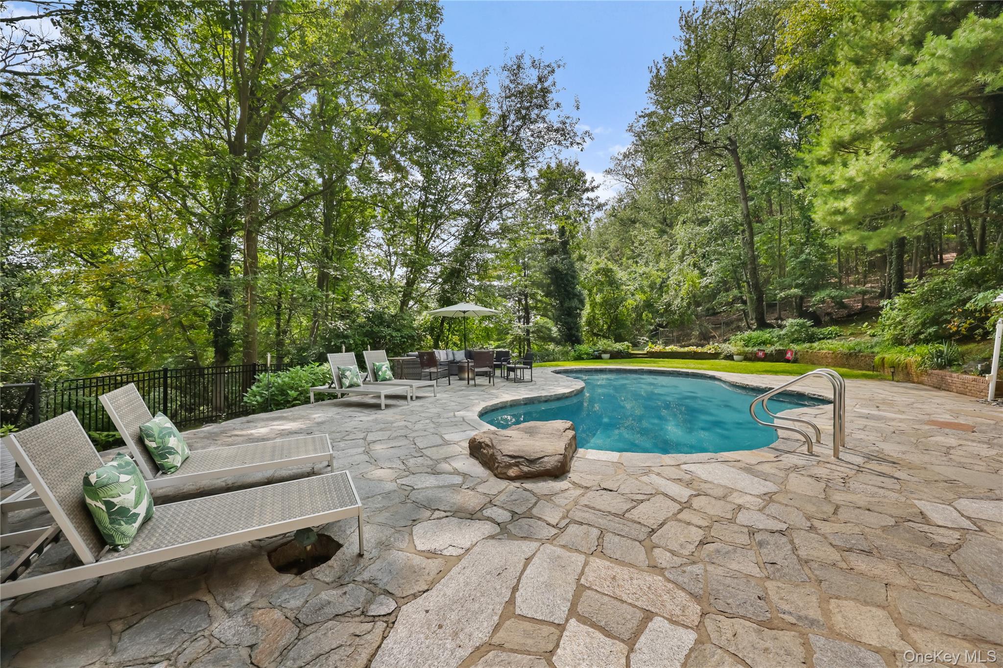 400 Cyrus Field Road Irvington, NY 10533 - Photo 21 of 27 In Ground Gunite Pool