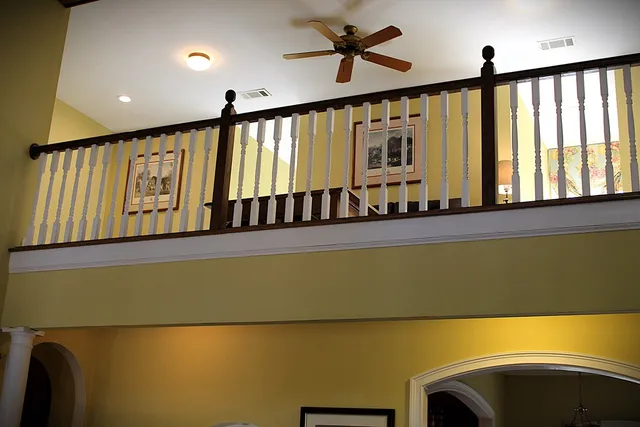 a view of front door