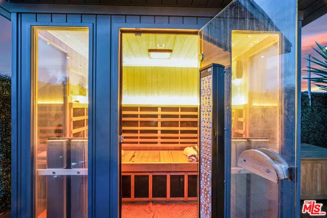 a view of front door