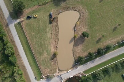32007 Meadow View Lane Waller, TX 77484 - Photo 3 of 14 Aerial showing stocked pond.