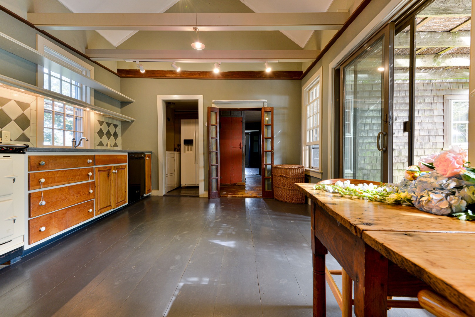 3 Bear Street Nantucket, MA 02554 - Photo 16 of 38 a lobby with furniture and large windows