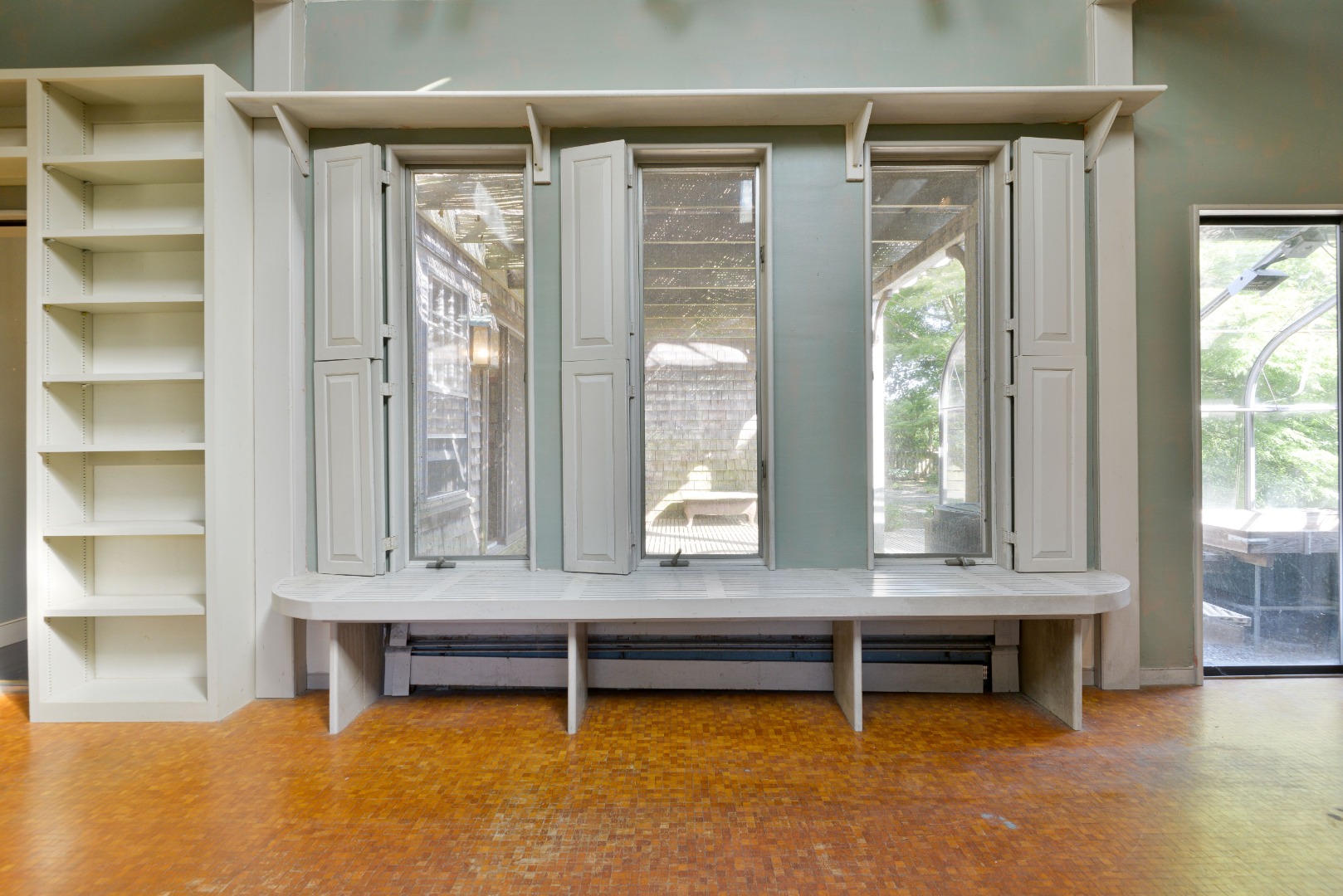 3 Bear Street Nantucket, MA 02554 - Photo 27 of 38 a living room with furniture and a large window