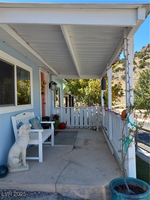 327 High Street Pioche, NV 89043 - Photo 3 of 27 View of covered porch
