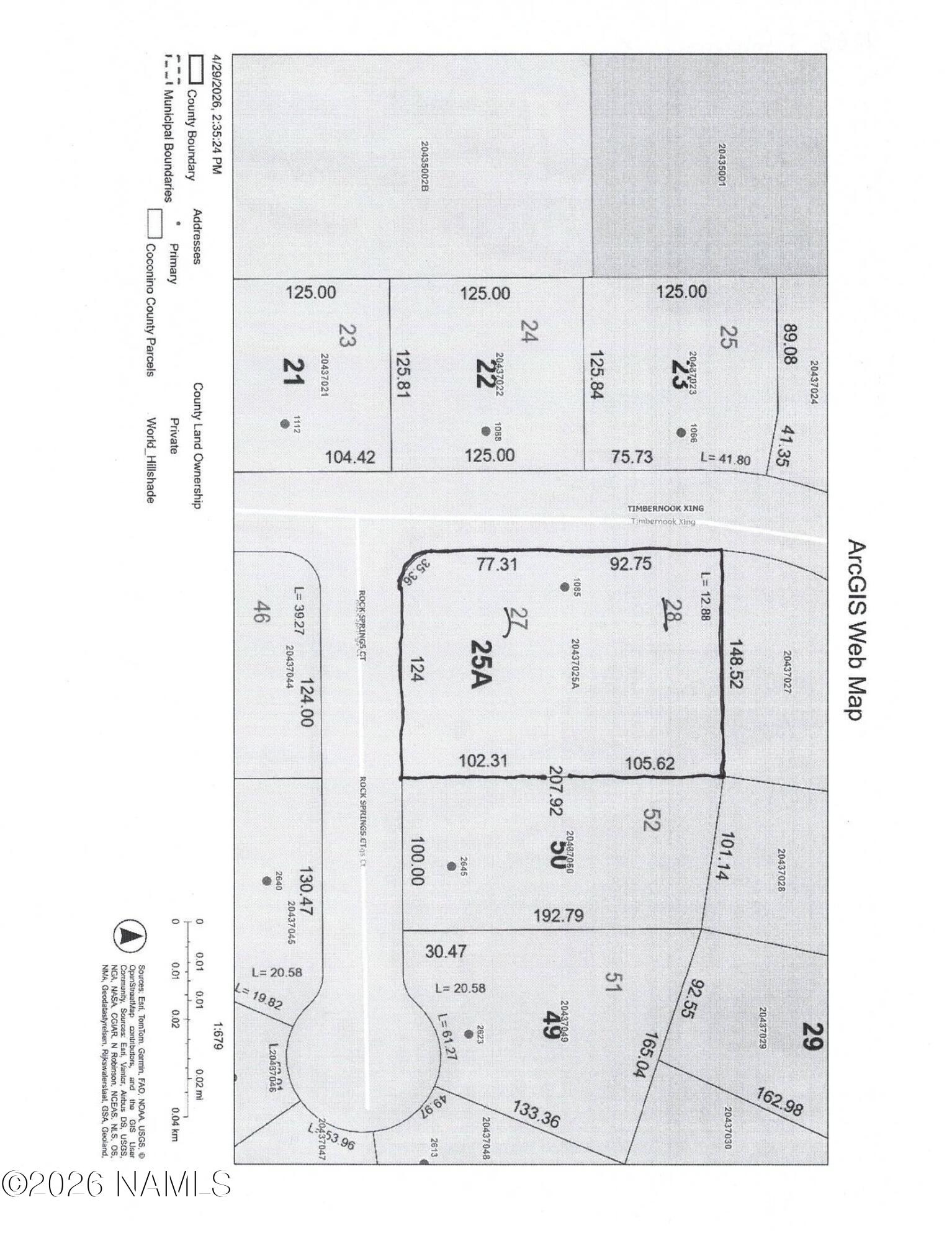 1085 Timbernook Crossing Williams, AZ 86046 - Photo 15 of 15 Map 1085 Timbernook Xing