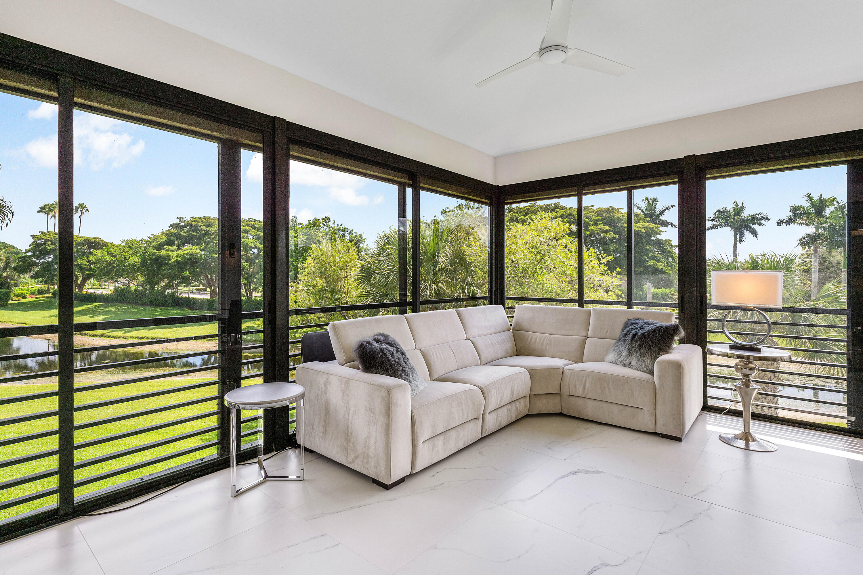 17652 Ashbourne Lane, Unit B Boca Raton, FL 33496 - Photo 18 of 45 Enclosed Balcony