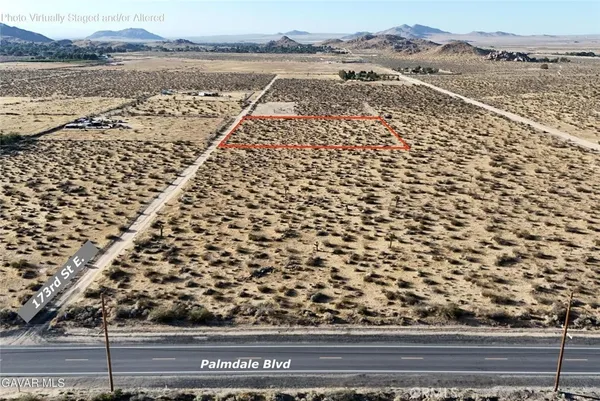 $24,999 | 0 East 173rd Street East, Palmdale, CA 93591