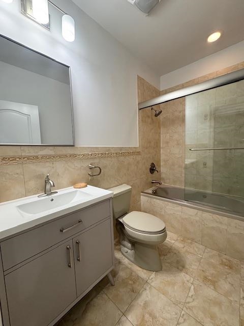 Myrtle Avenue, Unit 52B Edgewater, NJ 07020 - Photo 14 of 21 a bathroom with a sink toilet and shower