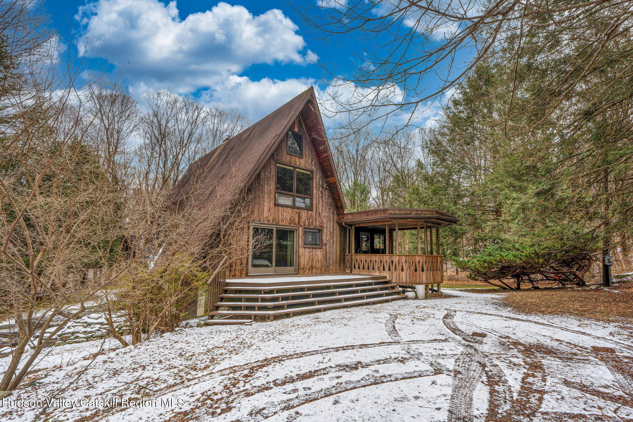 348 Willow Glen Road Red Hook, NY 12571 - Photo 26 of 29 a view of a house with a yard