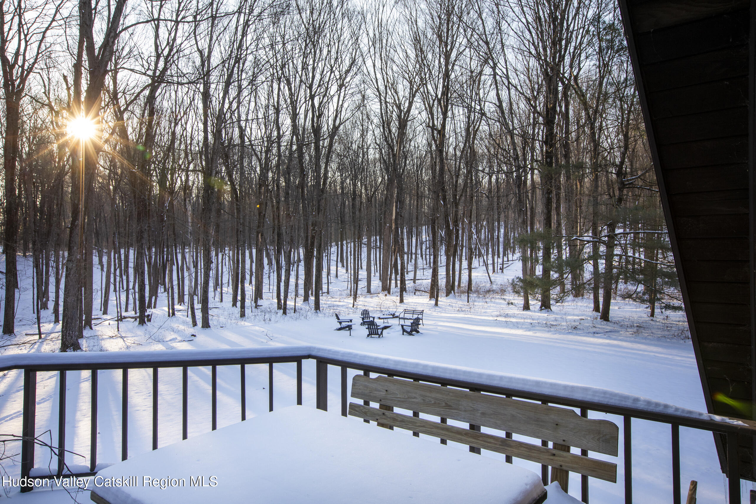 348 Willow Glen Road Red Hook, NY 12571 - Photo 28 of 29 a view of a chairs and table in the patio