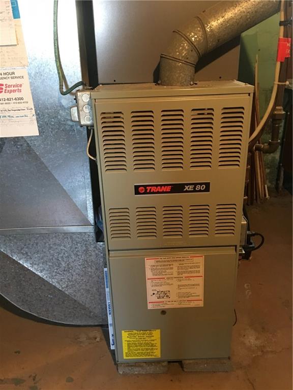 13 Wallace Road Pittsburgh, PA 15209 - Photo 12 of 17 The Trane Furnace is newer. The air-conditioning was updated in 2016.