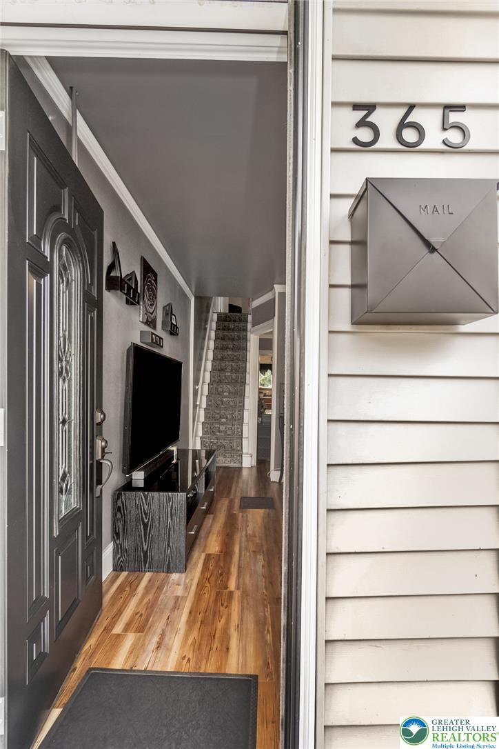365 Rock Street Easton, PA 18042 - Photo 4 of 50 A welcoming entry, with a robust door and modern mailbox, sets a polished tone.