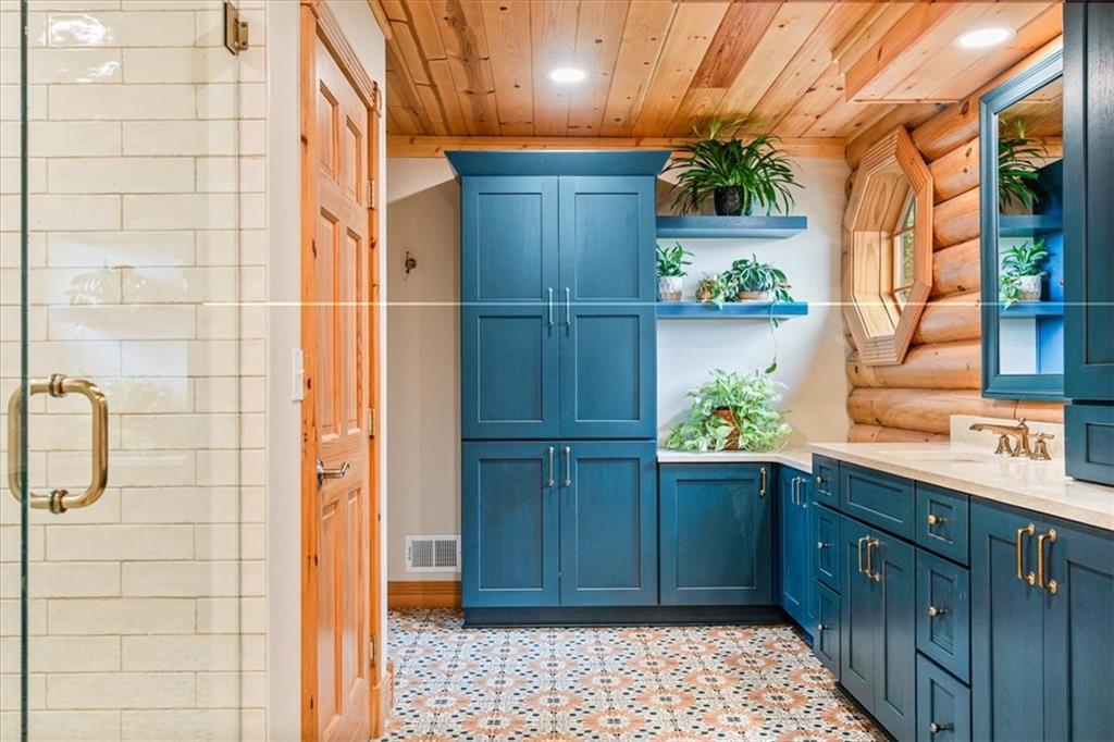 239 Christy Road Eighty Four, PA 15330 - Photo 17 of 50 a bathroom with a sink a vanity and a shower
