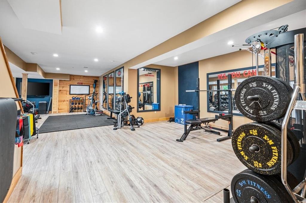 239 Christy Road Eighty Four, PA 15330 - Photo 27 of 50 a view of a room with gym equipment