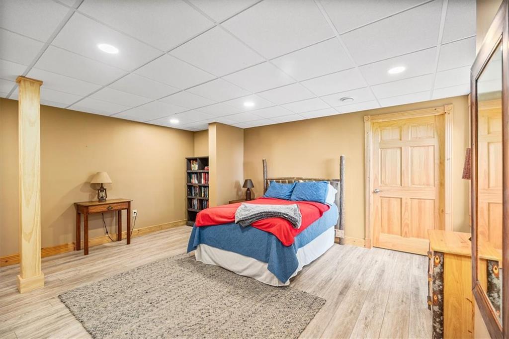 239 Christy Road Eighty Four, PA 15330 - Photo 29 of 50 a bedroom with a bed and a potted plant