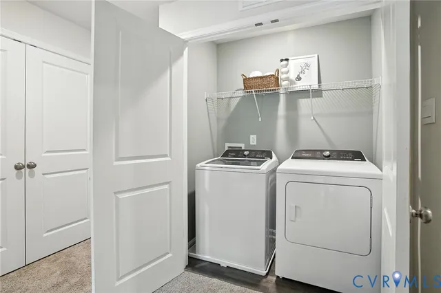 a room with storage and utility