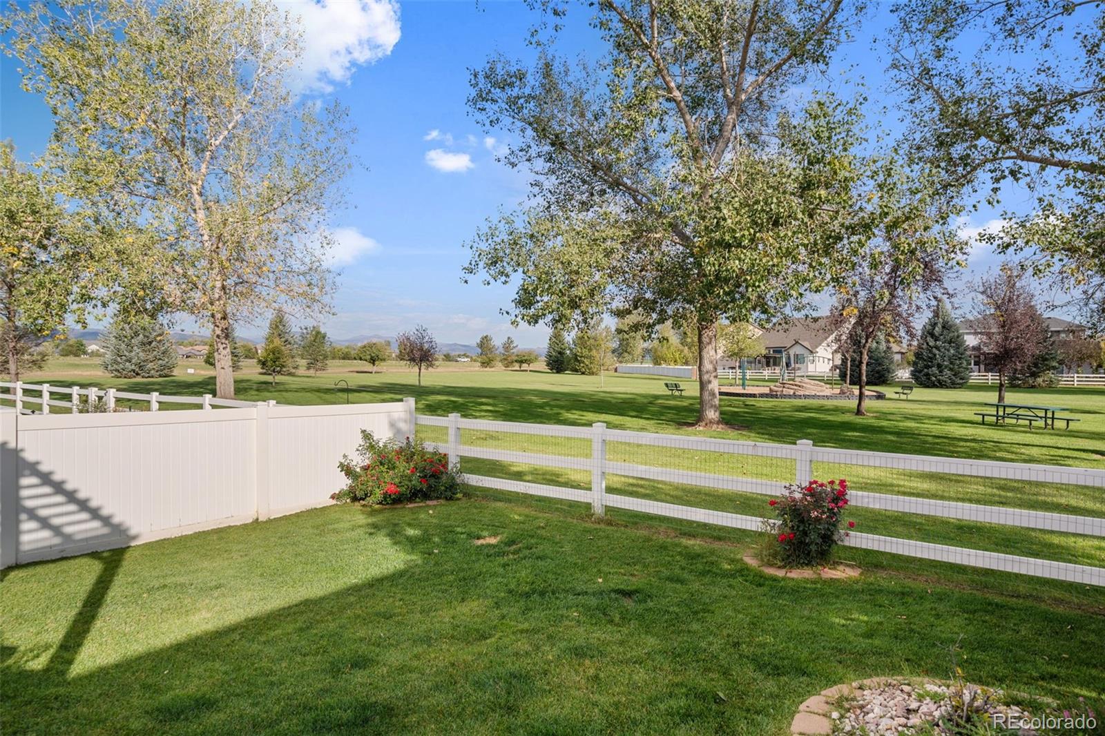 1731 Wales Drive Berthoud, CO 80513 - Photo 34 of 36 a garden view with a sitting space