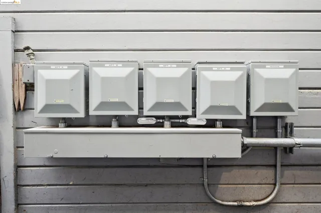 a view of table and chairs in a room