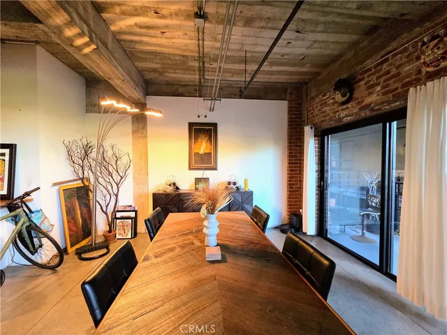 a room with furniture and gym equipment