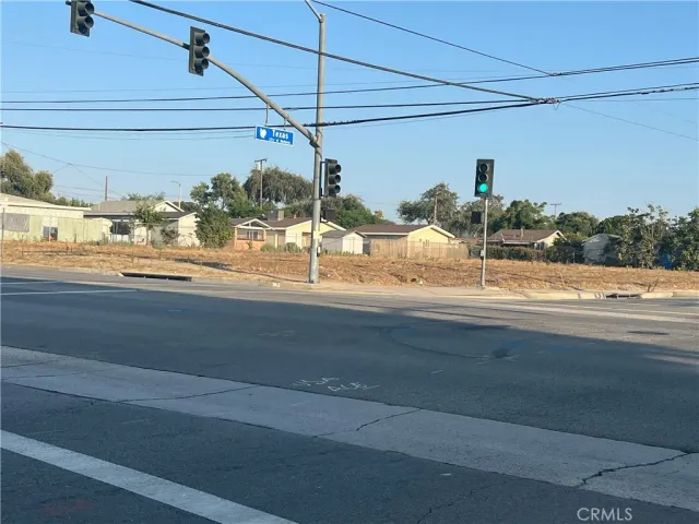 a view of a door and a window