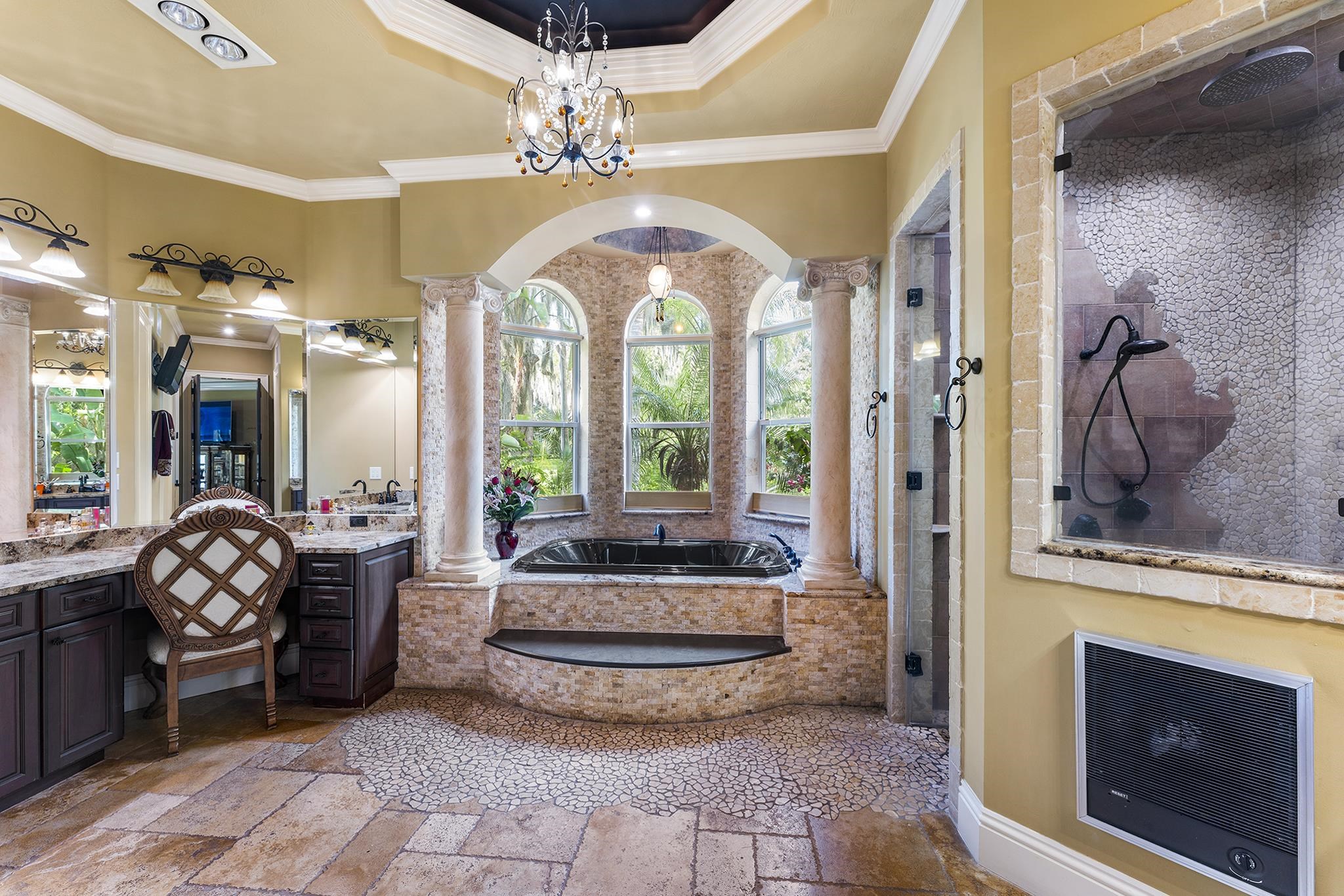 8289 Colee Cove Road St. Augustine, FL 32092 - Photo 23 of 50 a view of a livingroom with furniture and windows