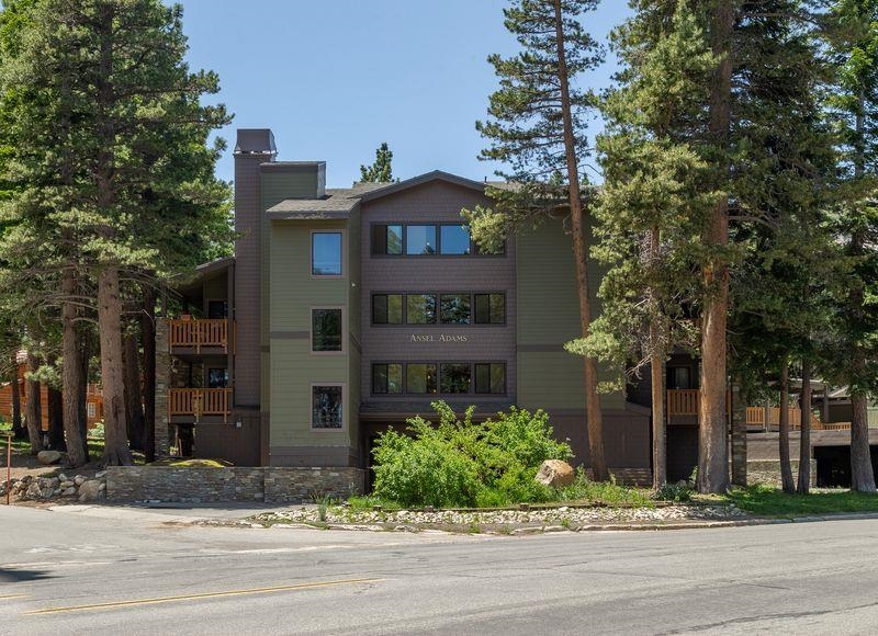 3253 Meridian Boulevard, Unit 214 Mammoth Lakes, CA 93546 - Photo 1 of 28 front view of house with a street