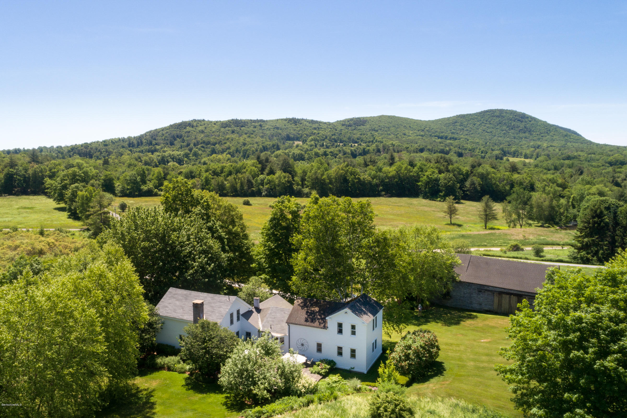 174 West Center Road West Stockbridge, MA 01266 - Photo 2 of 35 2 Aerial 174-West-Center-Rd-100