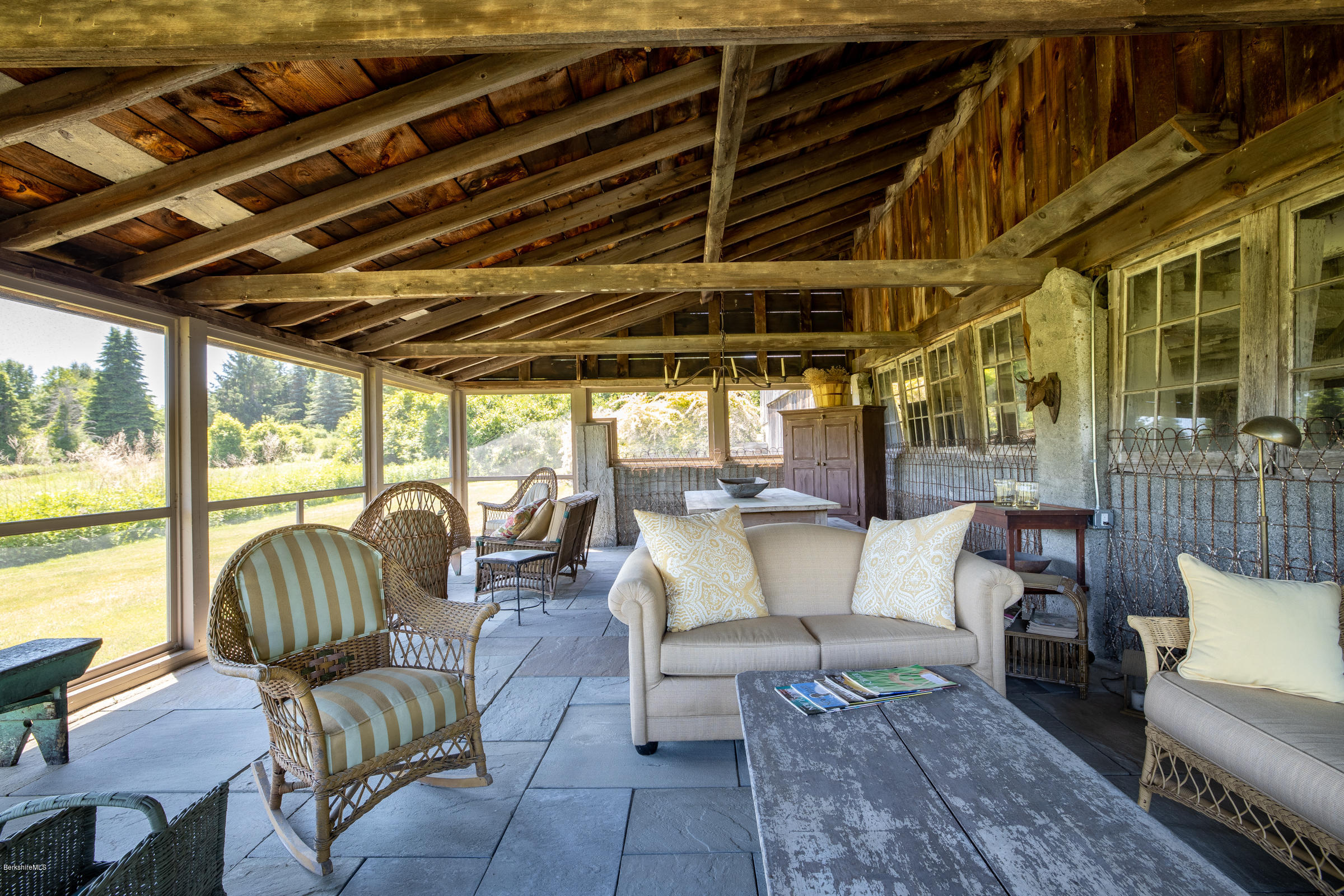 174 West Center Road West Stockbridge, MA 01266 - Photo 31 of 35 31 Barn porch 174-West-Center-Rd-122