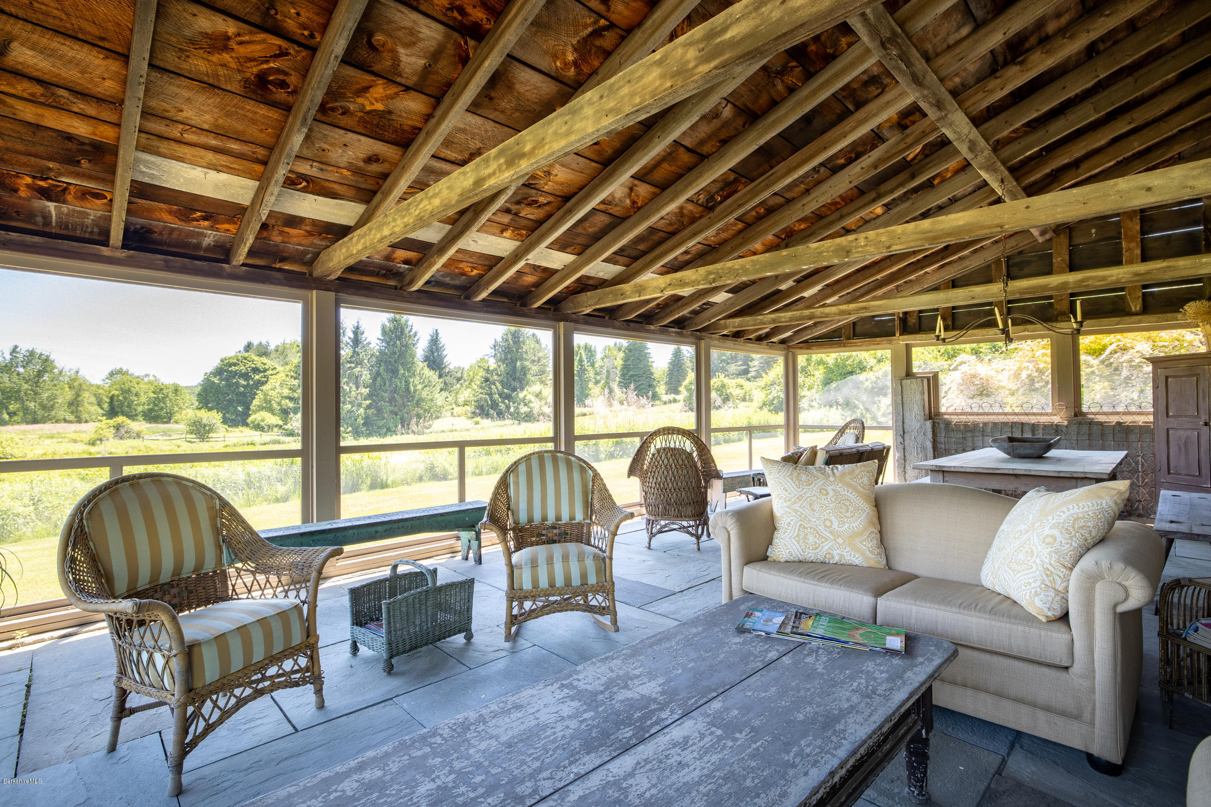 174 West Center Road West Stockbridge, MA 01266 - Photo 32 of 35 32 Barn porch 174-West-Center-Rd-123