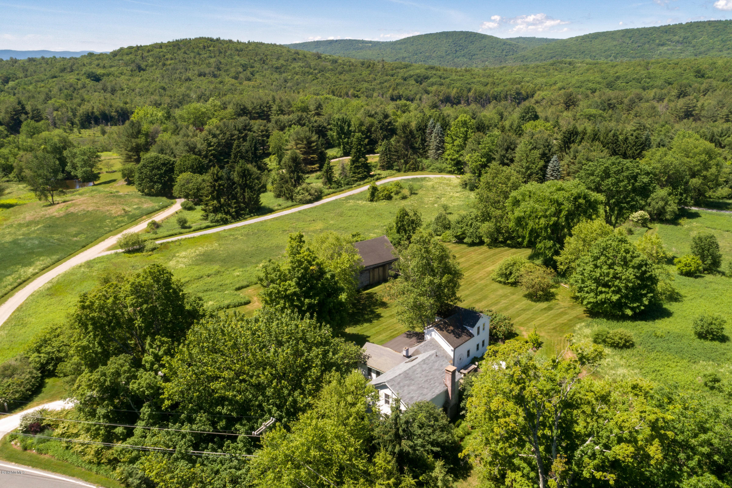 174 West Center Road West Stockbridge, MA 01266 - Photo 34 of 35 34Aerial wide 174-West-Center-Rd-103