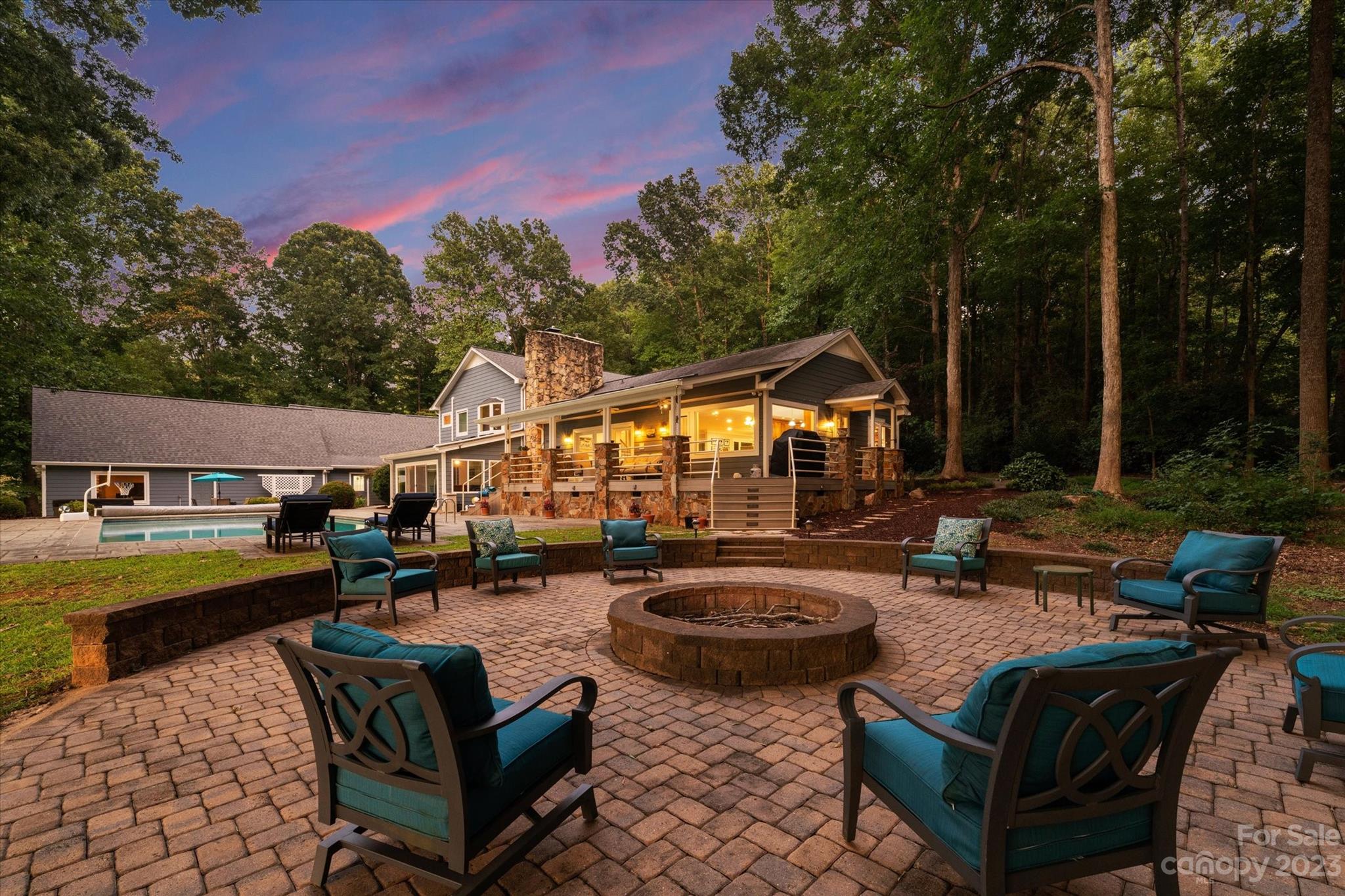 766 Eagle Road Waxhaw, NC 28173 - Photo 5 of 45 an outdoor space with patio furniture and a potted plant