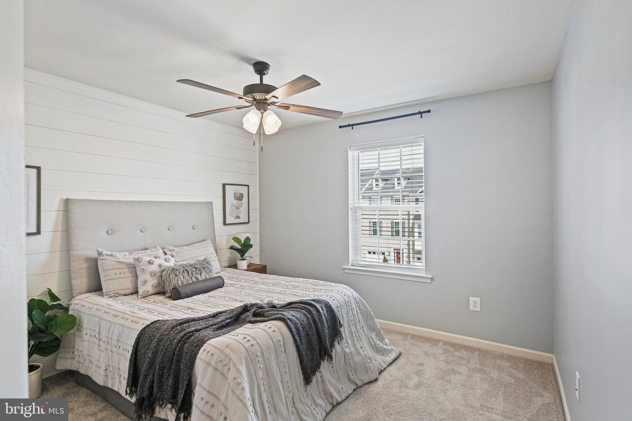 924 Morgan Run Road Middle River, MD 21220 - Photo 20 of 36 Upper Level Bedroom 2 w/ Ceiling Fan