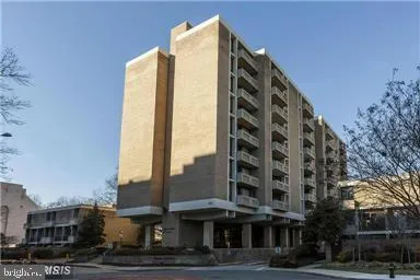 a front view of a building with street view