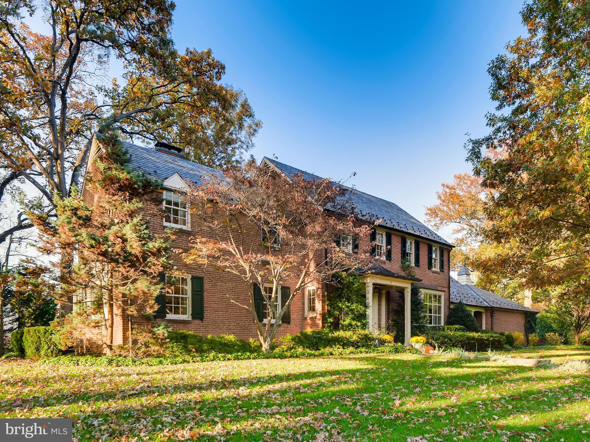 Gorgeous brick home with slate roof