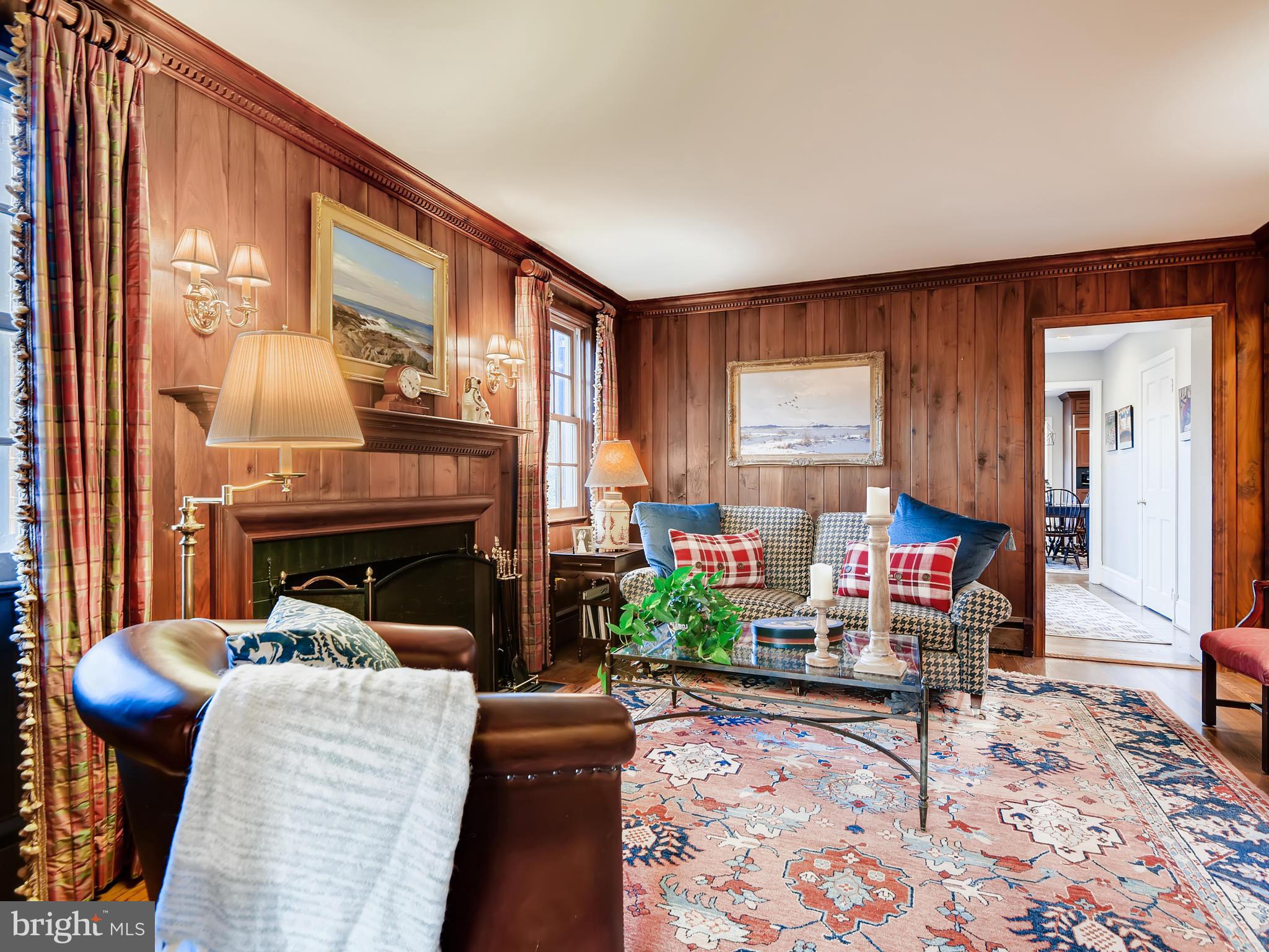 4 Bellemore Road Baltimore, MD 21210 - Photo 17 of 54 Walnut paneled den