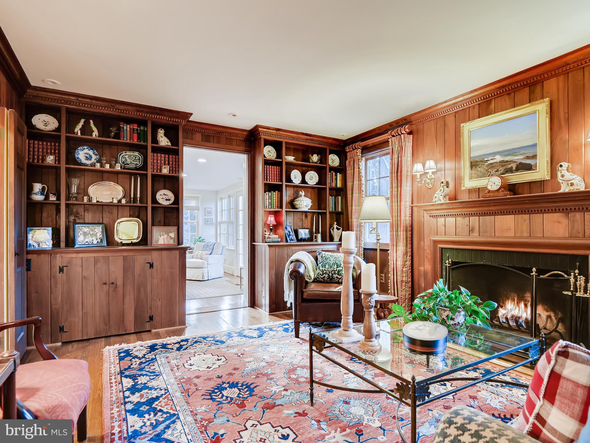4 Bellemore Road Baltimore, MD 21210 - Photo 19 of 54 Walnut built-ins in paneled den