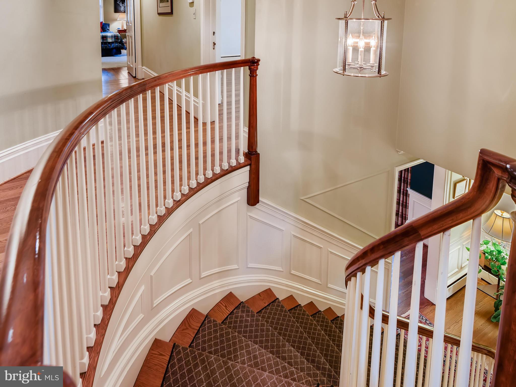 4 Bellemore Road Baltimore, MD 21210 - Photo 36 of 54 Exquisite curved stairway