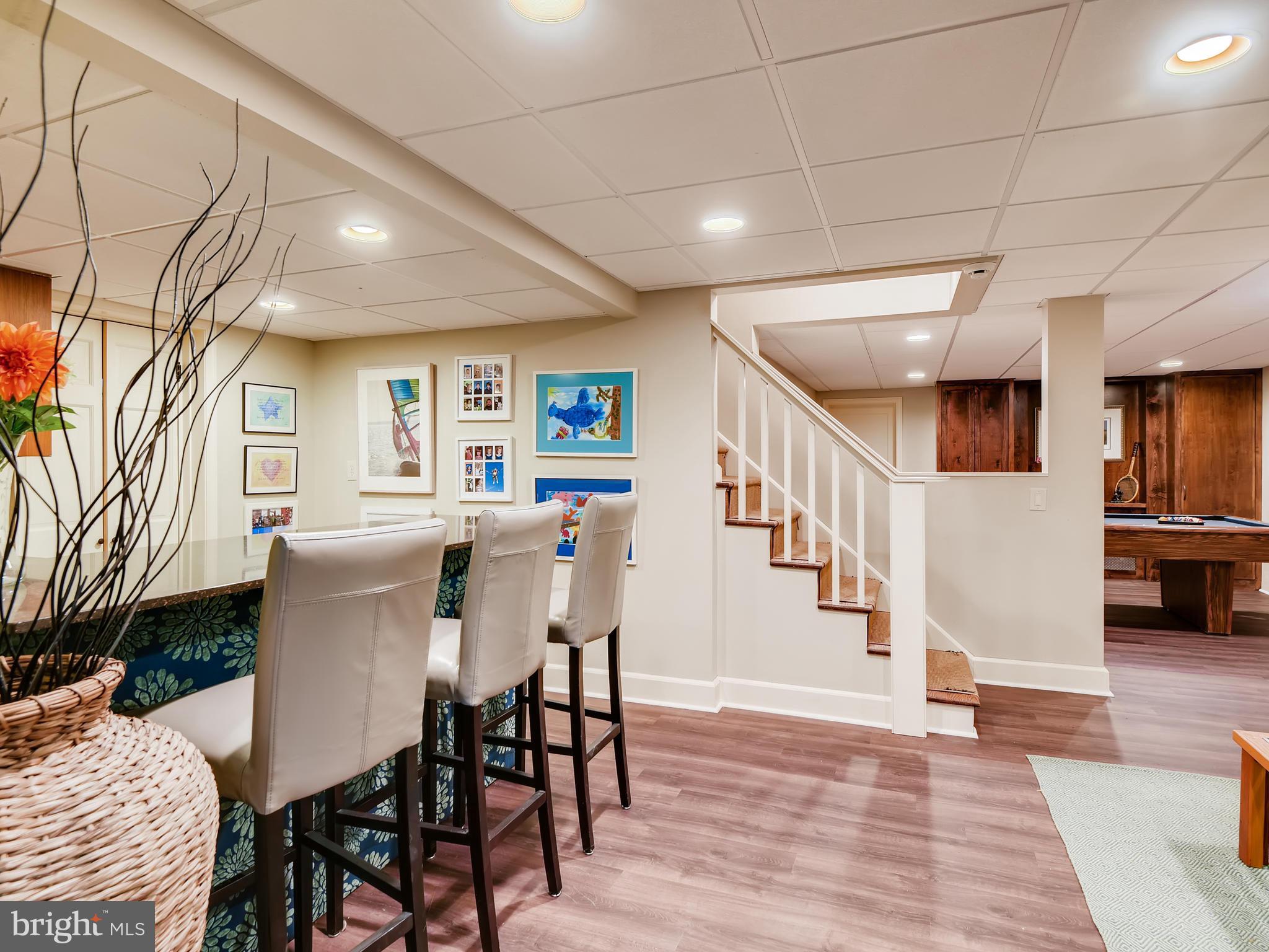 4 Bellemore Road Baltimore, MD 21210 - Photo 38 of 54 Wet bar in lower level