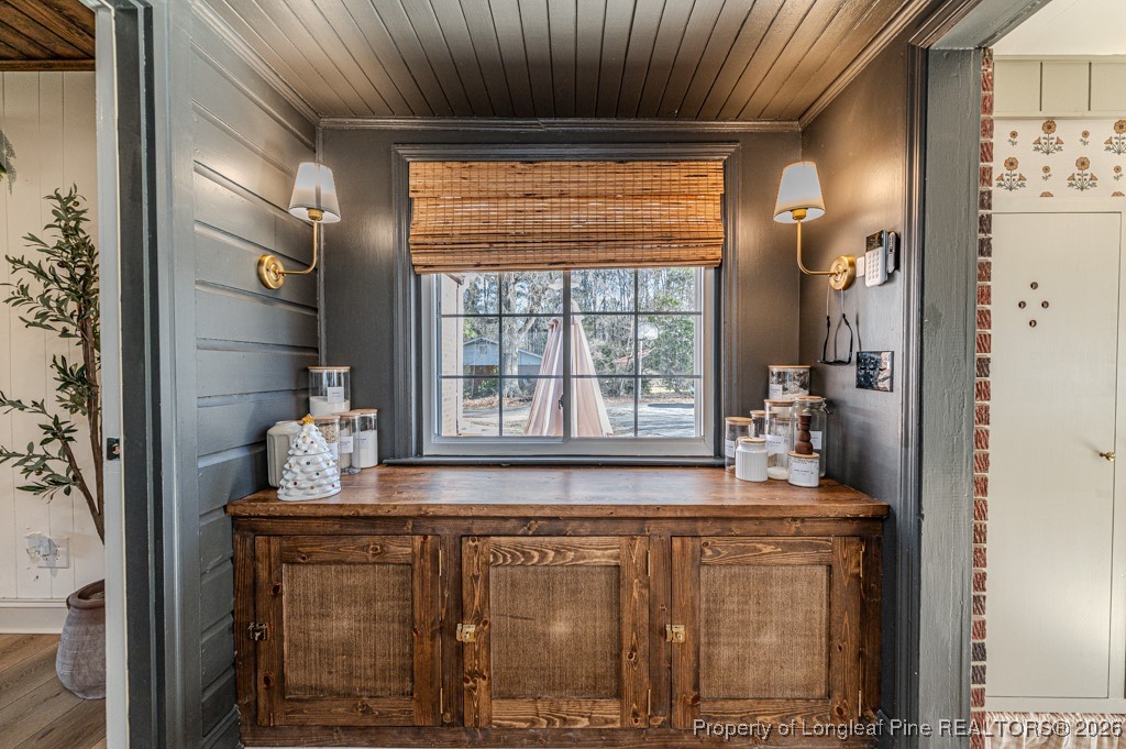 179 Sunset Hills Road Robbins, NC 27325 - Photo 14 of 31 a bathroom with a granite countertop sink a vanity and shower