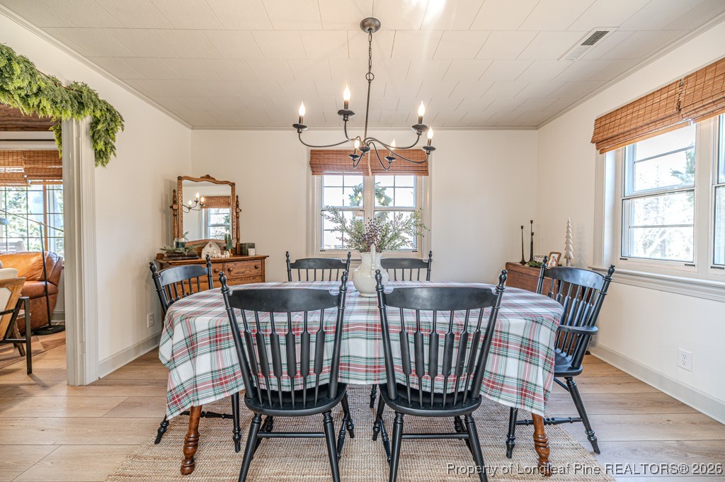 179 Sunset Hills Road Robbins, NC 27325 - Photo 7 of 31 a view of a dining room with furniture window and outside view