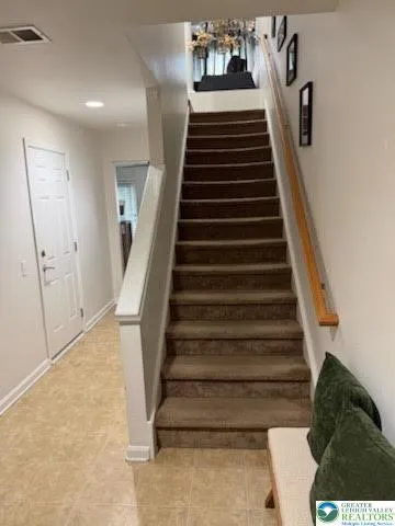 a view of entryway and hall