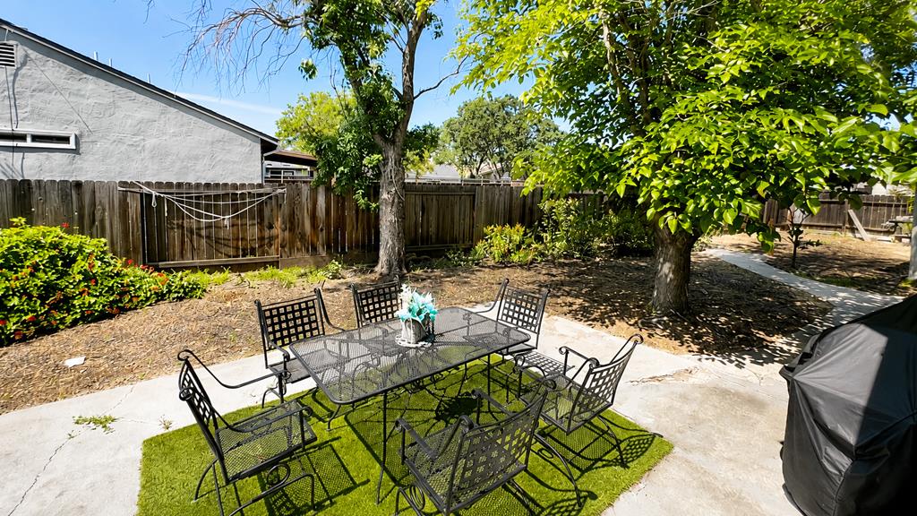 1281 Traynor Road Concord, CA 94520 - Photo 33 of 41 a view of backyard with sitting area and outdoor seating