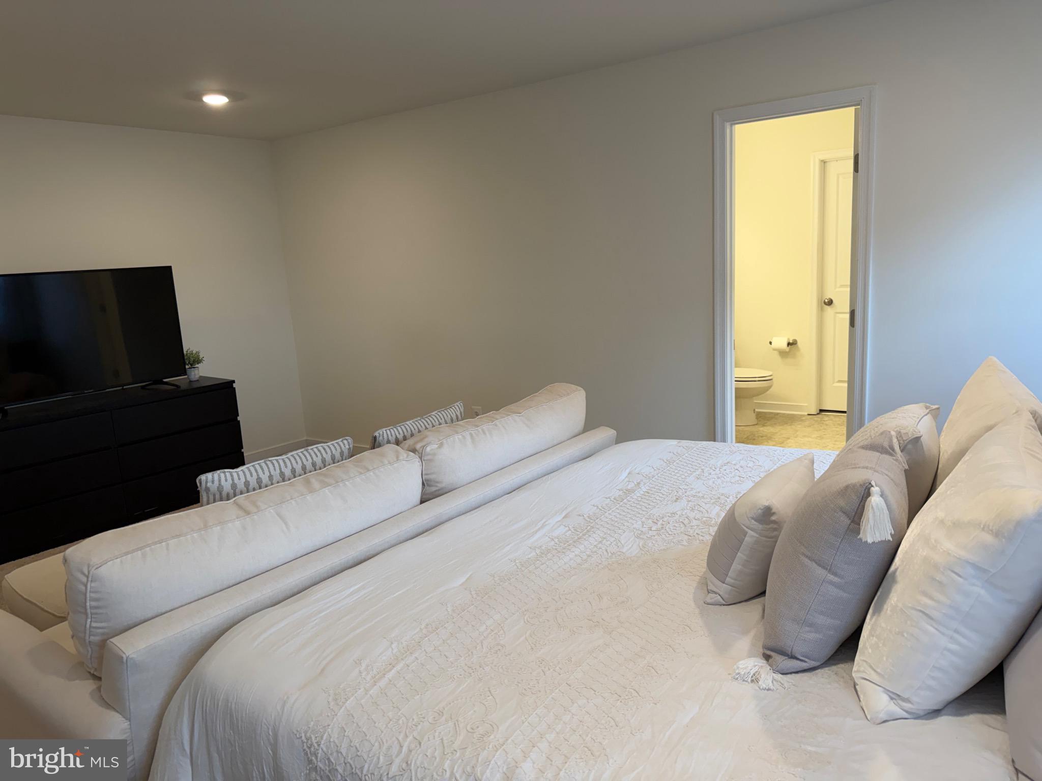229 Bibb Street Louisa, VA 23093 - Photo 65 of 72 a bedroom with a bed and a television