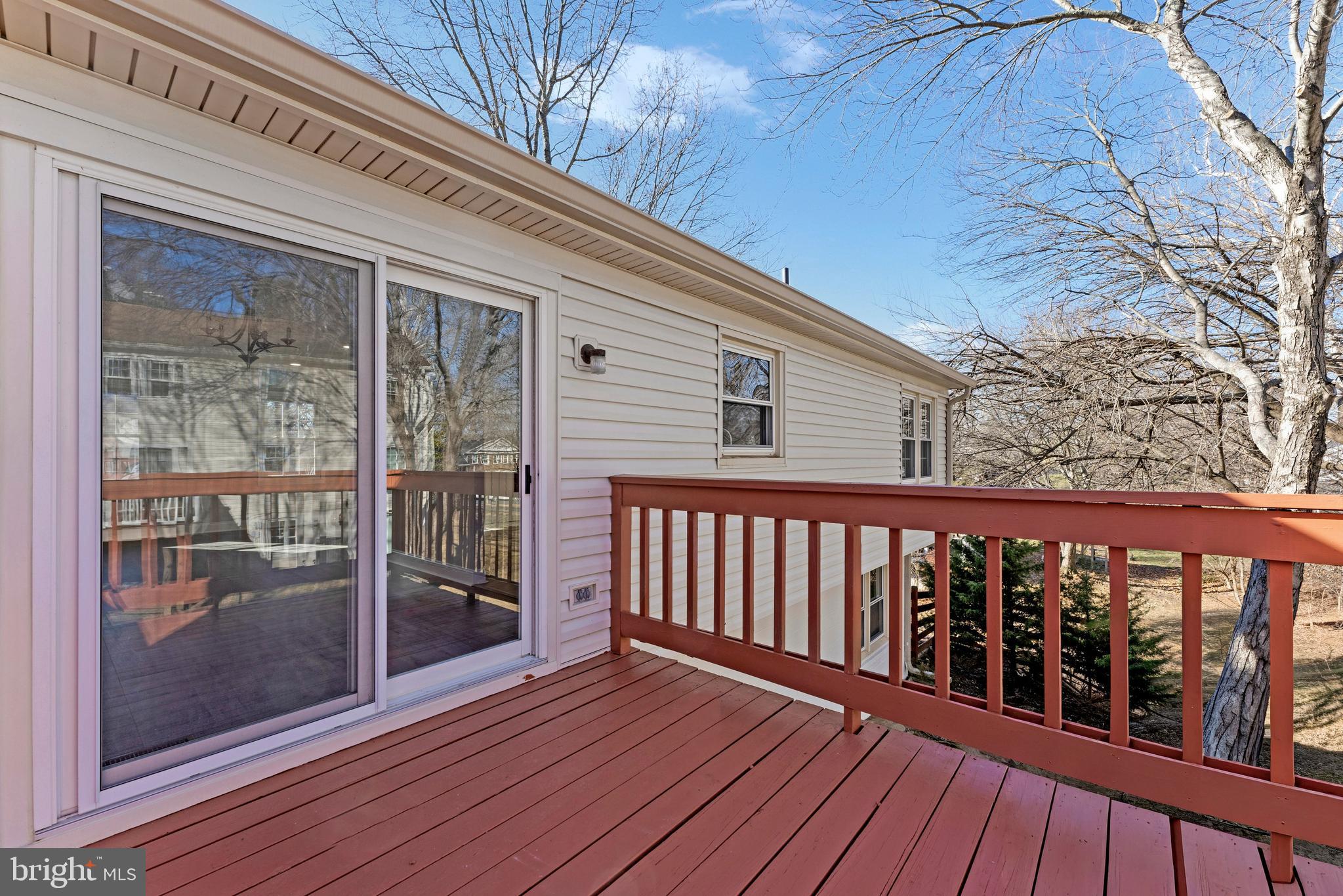12016 Trossack Road Herndon, VA 20170 - Photo 13 of 29 Deck off of Main Level