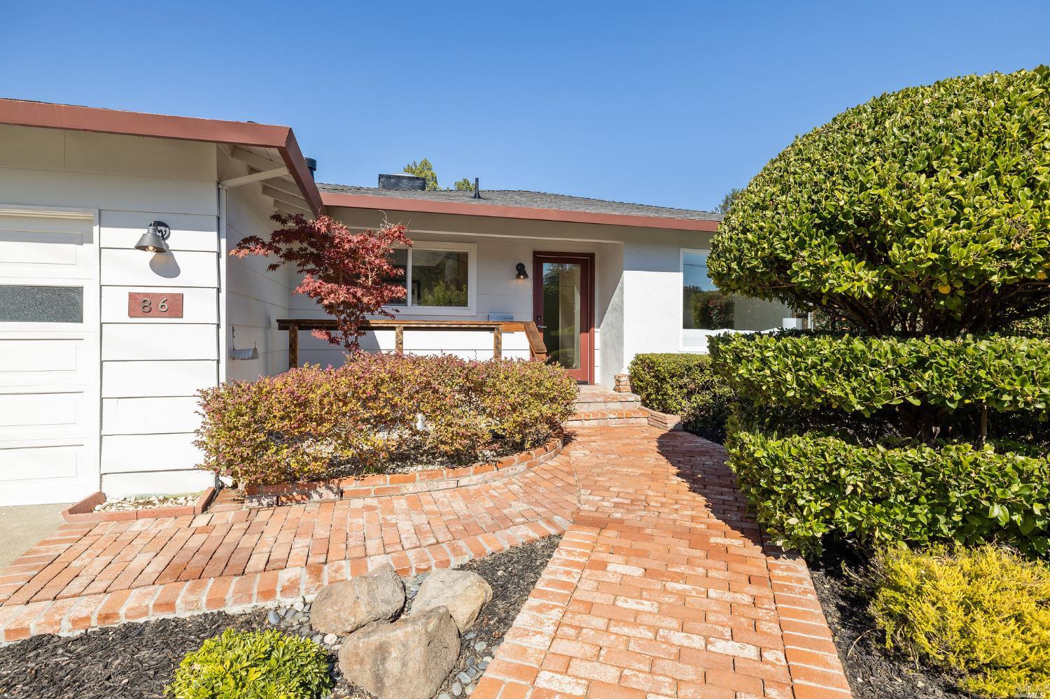 86 Esmeyer Drive San Rafael, CA 94903 - Photo 1 of 1 a view of a house with a yard