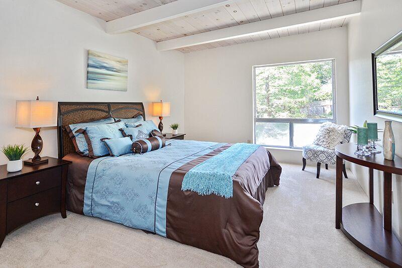 1728 Cheryl Way Aptos, CA 95003 - Photo 14 of 25 a bedroom with a bed and a table