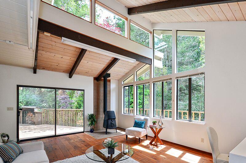 1728 Cheryl Way Aptos, CA 95003 - Photo 18 of 25 a living room with furniture and large windows