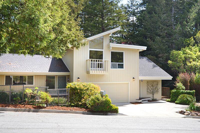 1728 Cheryl Way Aptos, CA 95003 - Photo 25 of 25 a front view of a house with a yard and potted plants