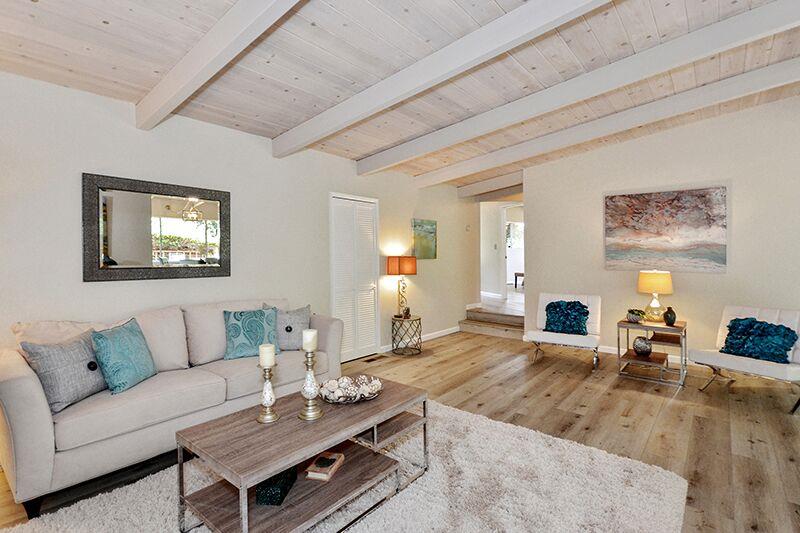 1728 Cheryl Way Aptos, CA 95003 - Photo 3 of 25 a living room with furniture and wooden floor