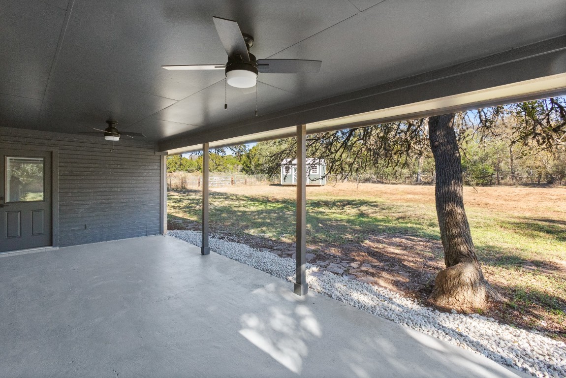 520 Hunter Ridge Road San Marcos, TX 78666 - Photo 20 of 27 a view of empty room with floor to ceiling window